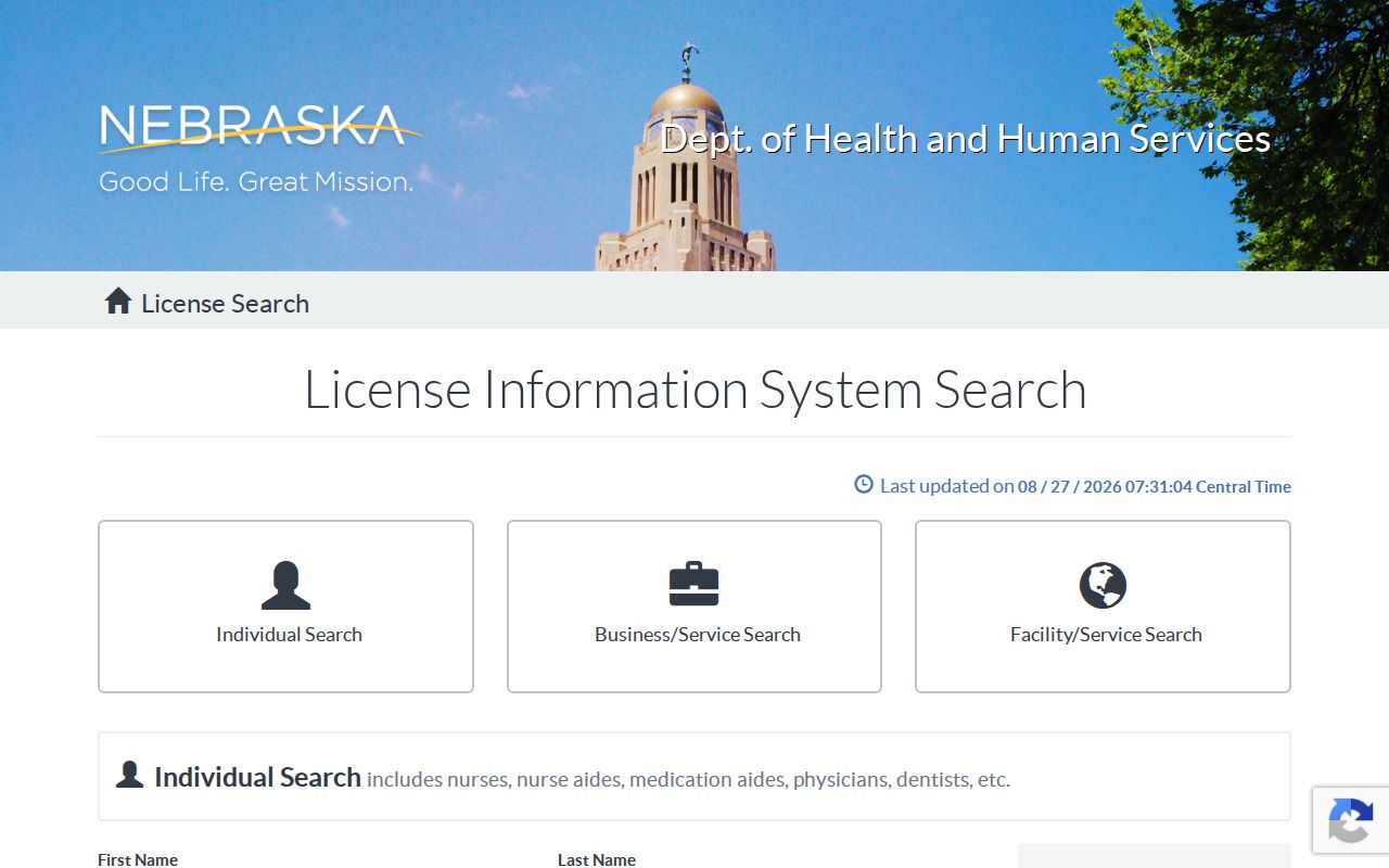 Fremont ZIP code directory Nebraska license search modes